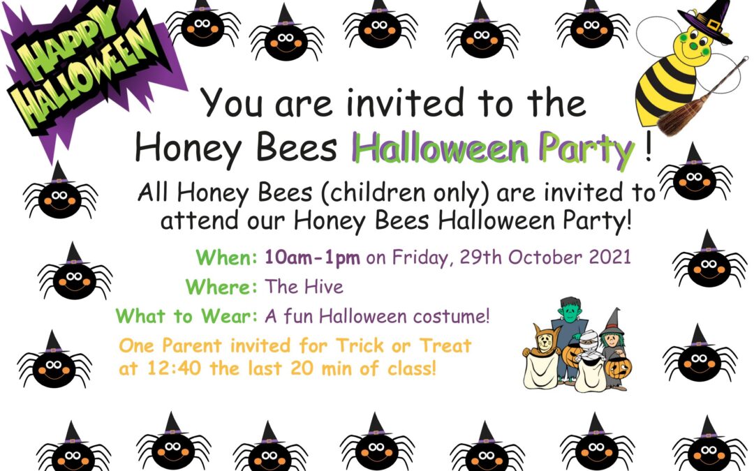 Honey Bees Halloween Party!