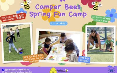Camper Bees Spring Fun Camp