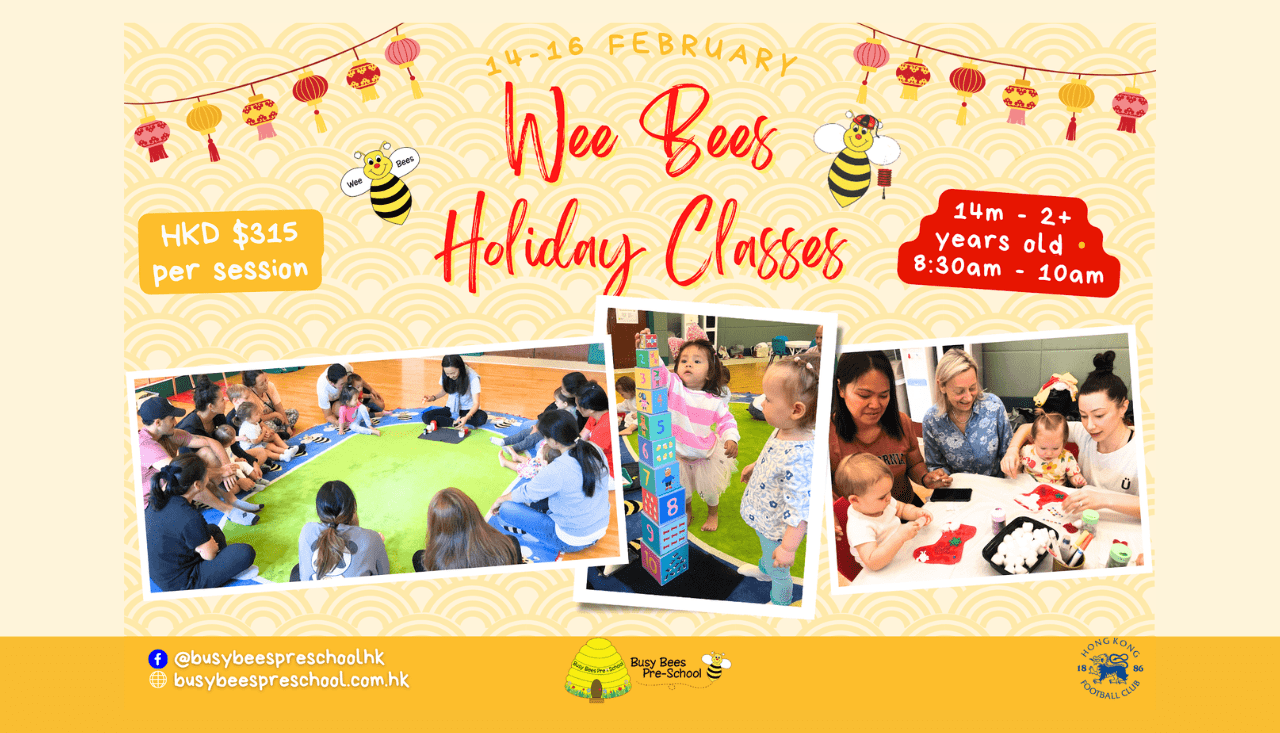 Wee Bees CNY Holiday Classes 2024
