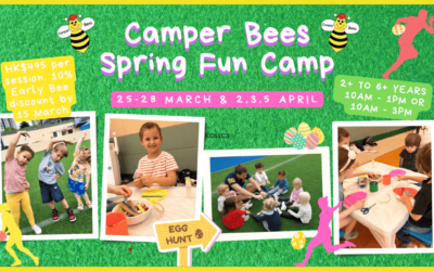 Camper Bees Spring Fun Camp