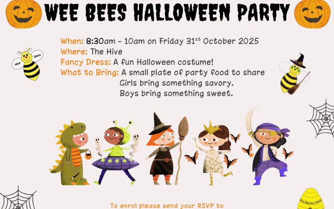 Wee Bees Halloween Party