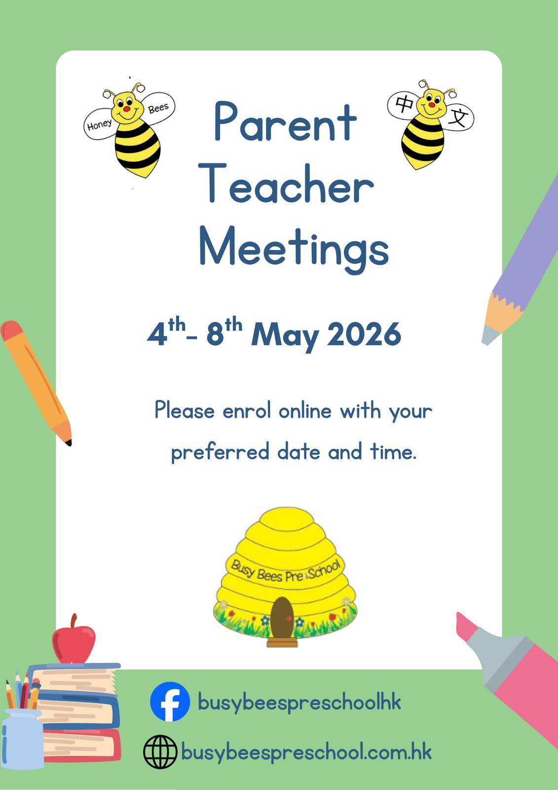 Parent Teacher Meetings May 2026